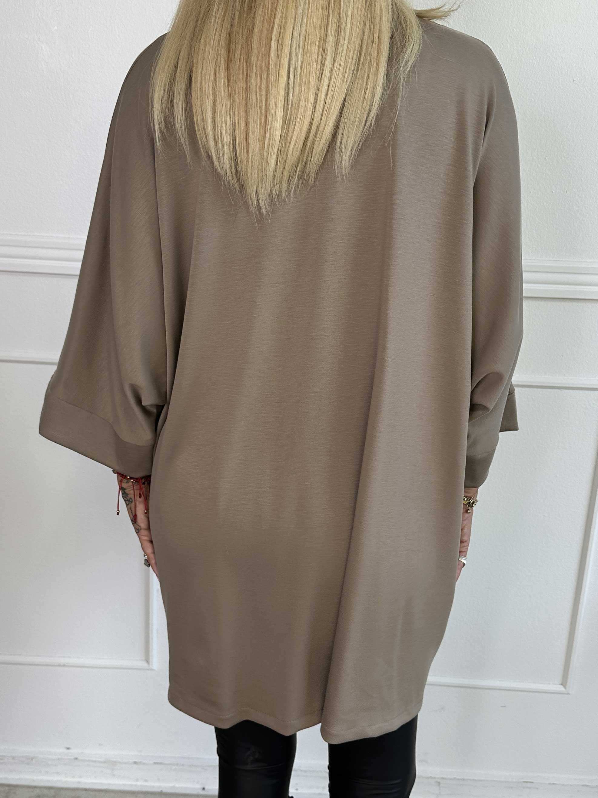 Annah Cardigan - Oversized blød cardigan med lommer